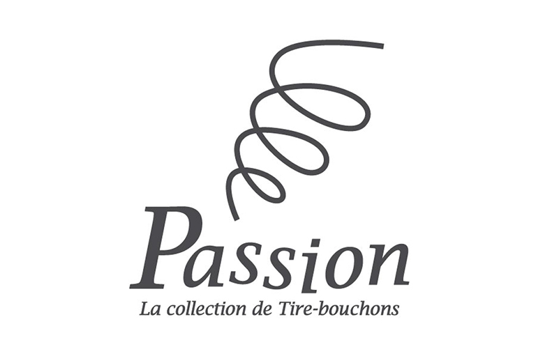 logo passion tire bouchons blanc