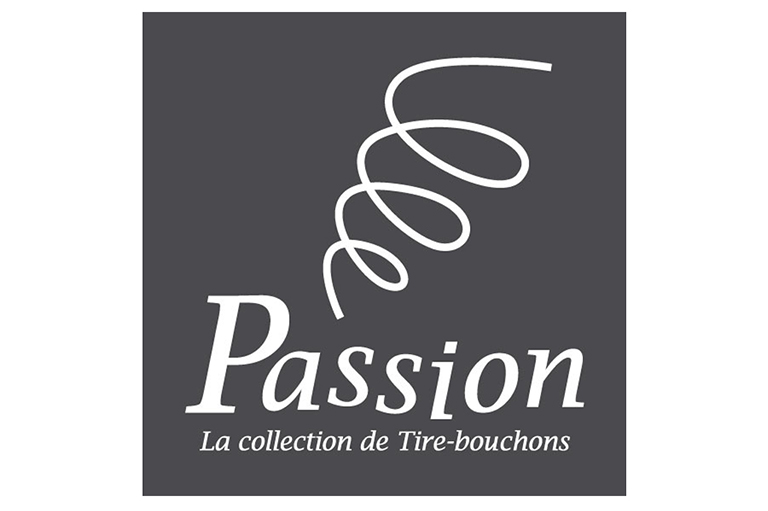 logo passion tire bouchons gris