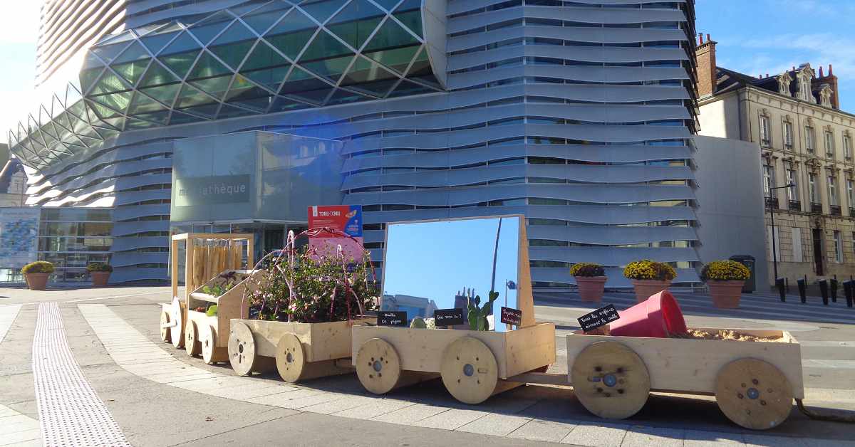 You are currently viewing 2021 Projet « TCHOU-TCHOU » – Participation aux Jardins éphémères Orléans